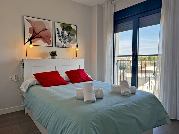 1 Schlafzimmer, Bügeleisen/Bügelbrett, kostenloses WLAN, Bettwäsche