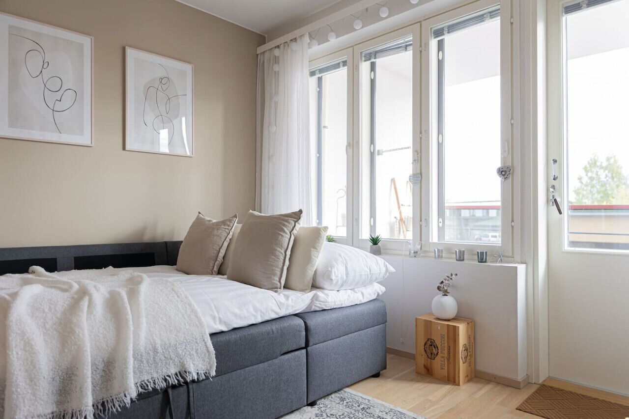 1 bedroom, WiFi, bed sheets