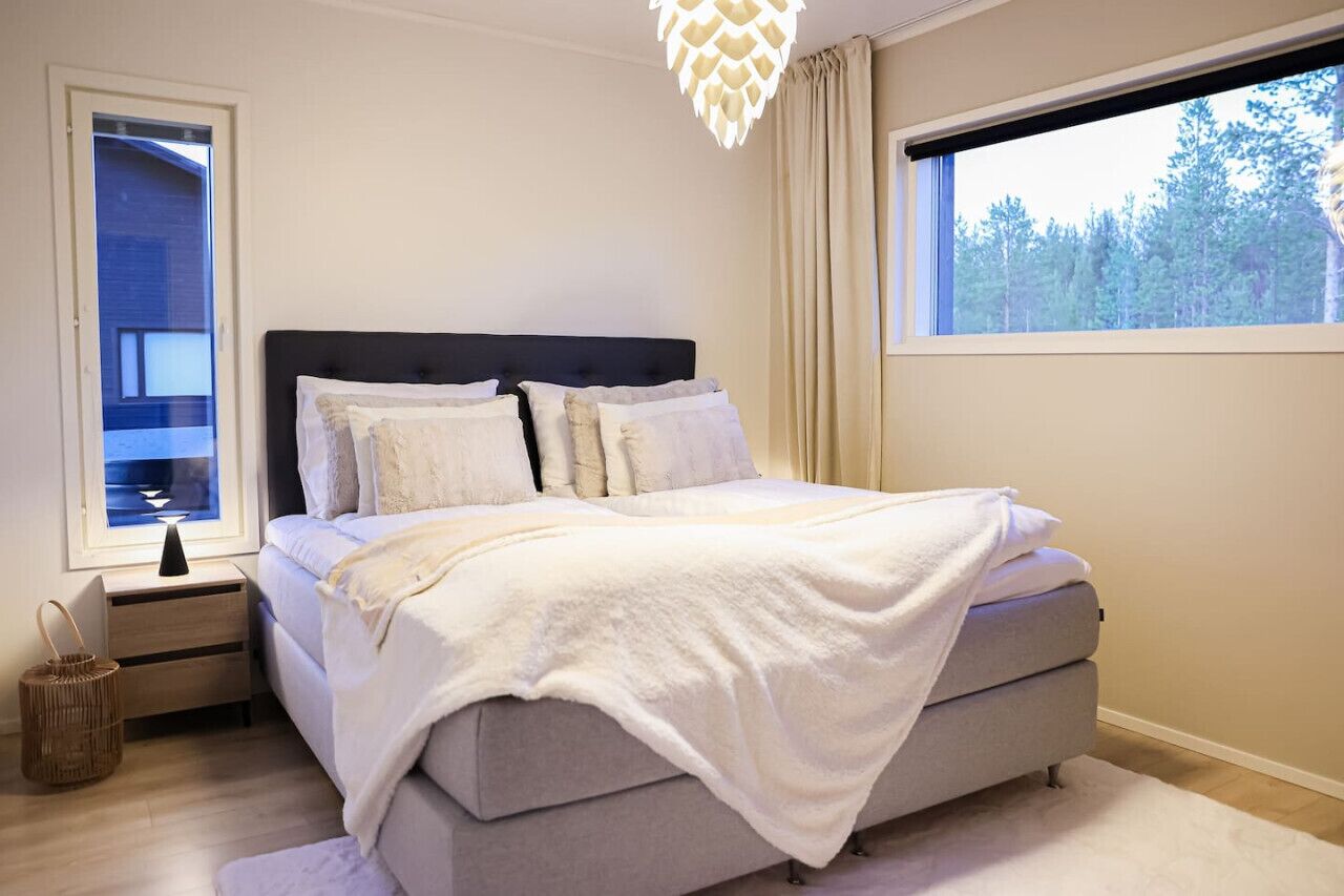 4 sovrum, gratis wi-fi och sängkläder