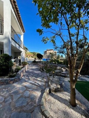 Overnattingsstedets uteområder