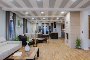 TV, fireplace - Villa Dona ZadarVillas (Nin)