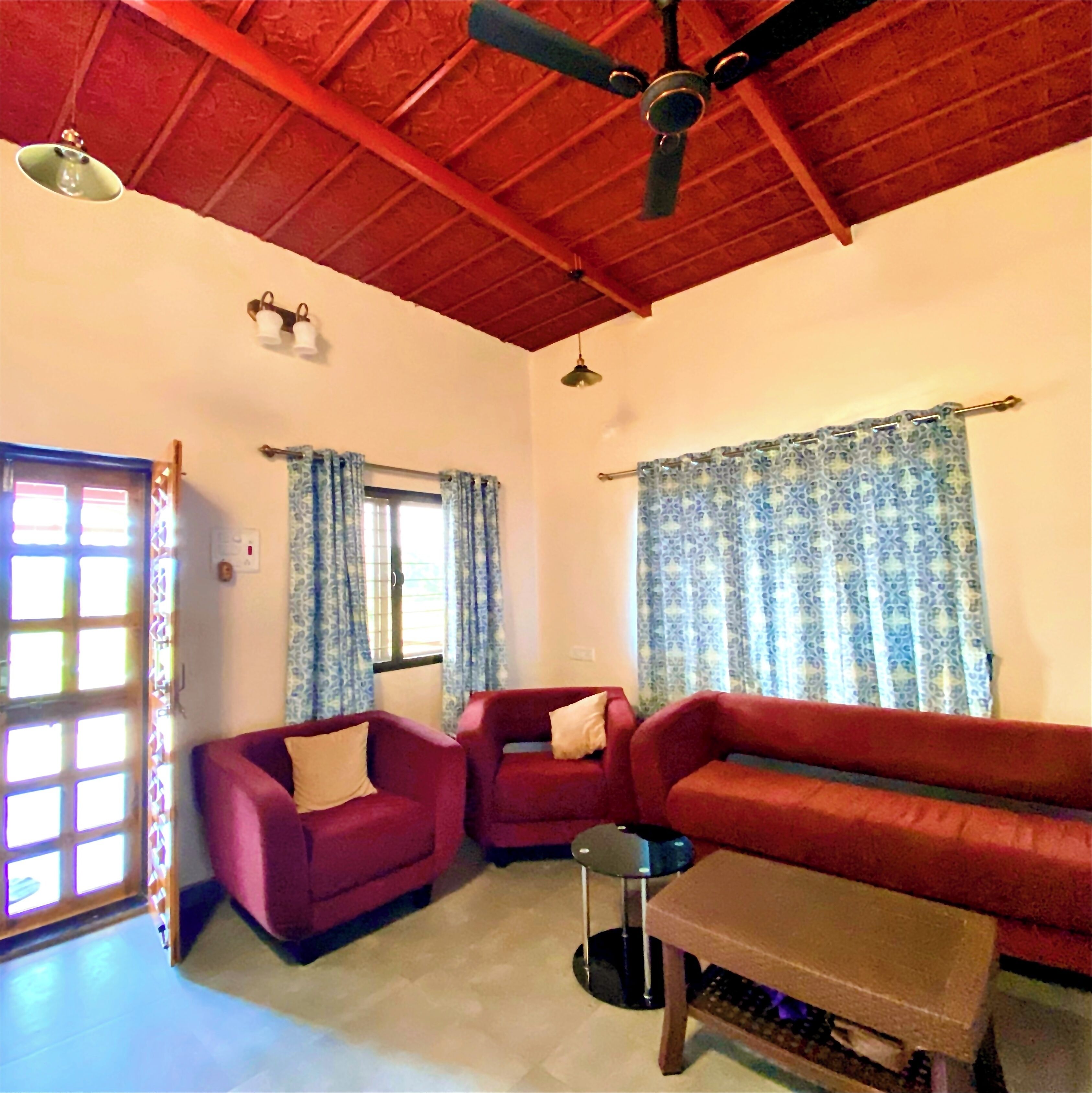 House, Garden View | Premium bedding, down comforters, individually decorated