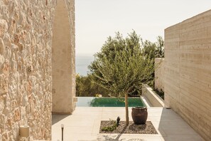 Secluded Two-Bedroom Villa with Private Pool and Sea View | Terrace/patio - Kerami Kefalonia (Kefalonia)