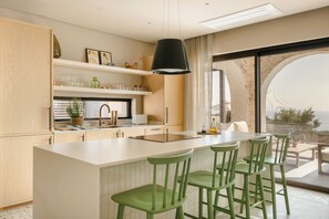 Secluded Two-Bedroom Villa with Private Pool and Sea View | In-room dining - Kerami Kefalonia (Kefalonia)