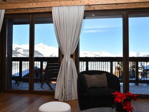 Interior - Luxury Apartment 170m², 5 Bedrooms, Ski Nearby, Parking, Wifi (La Plagne Montalbert)