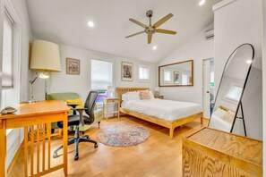 1 chambre, bureau, Wi-Fi gratuit, draps fournis