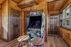 Game room - Mountain Views in quiet area, Private Heated Pool, Hot Tub & Game Room! (Sevierville)