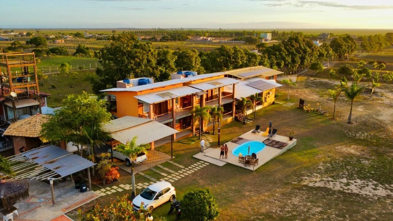 Façade de l’hébergement