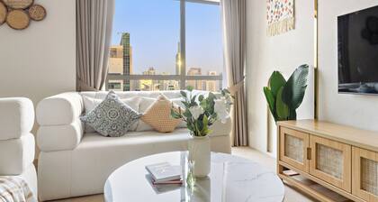 Aesthetic & Cozy Beach / Apt Pool+ MarinaView +Gym