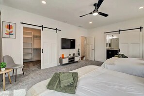 4 chambres, bureau, fer et planche à repasser, Wi-Fi gratuit