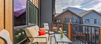 Mountain Views | Pool & Hot Tub | Chic Interior