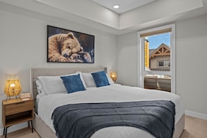 2 bedrooms, iron/ironing board, travel crib, WiFi