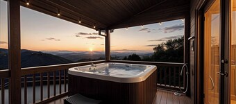 Cottage w/ Hot Tub: 3 Mi to Downtown Blue Ridge!