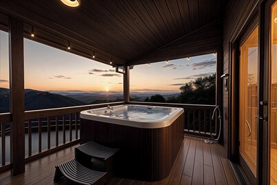 Cottage w/ Hot Tub: 3 Mi to Downtown Blue Ridge!