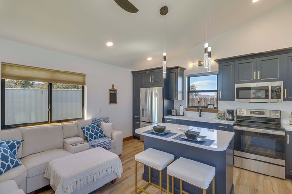 Fachada de la propiedad