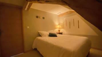 2 chambres, lit parapluie, Wi-Fi gratuit, draps fournis