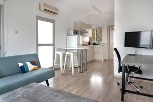 1 habitación, caja de seguridad en la habitación y cortinas blackout 