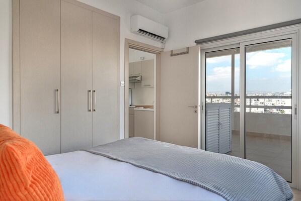 1 habitación, caja de seguridad en la habitación y cortinas blackout