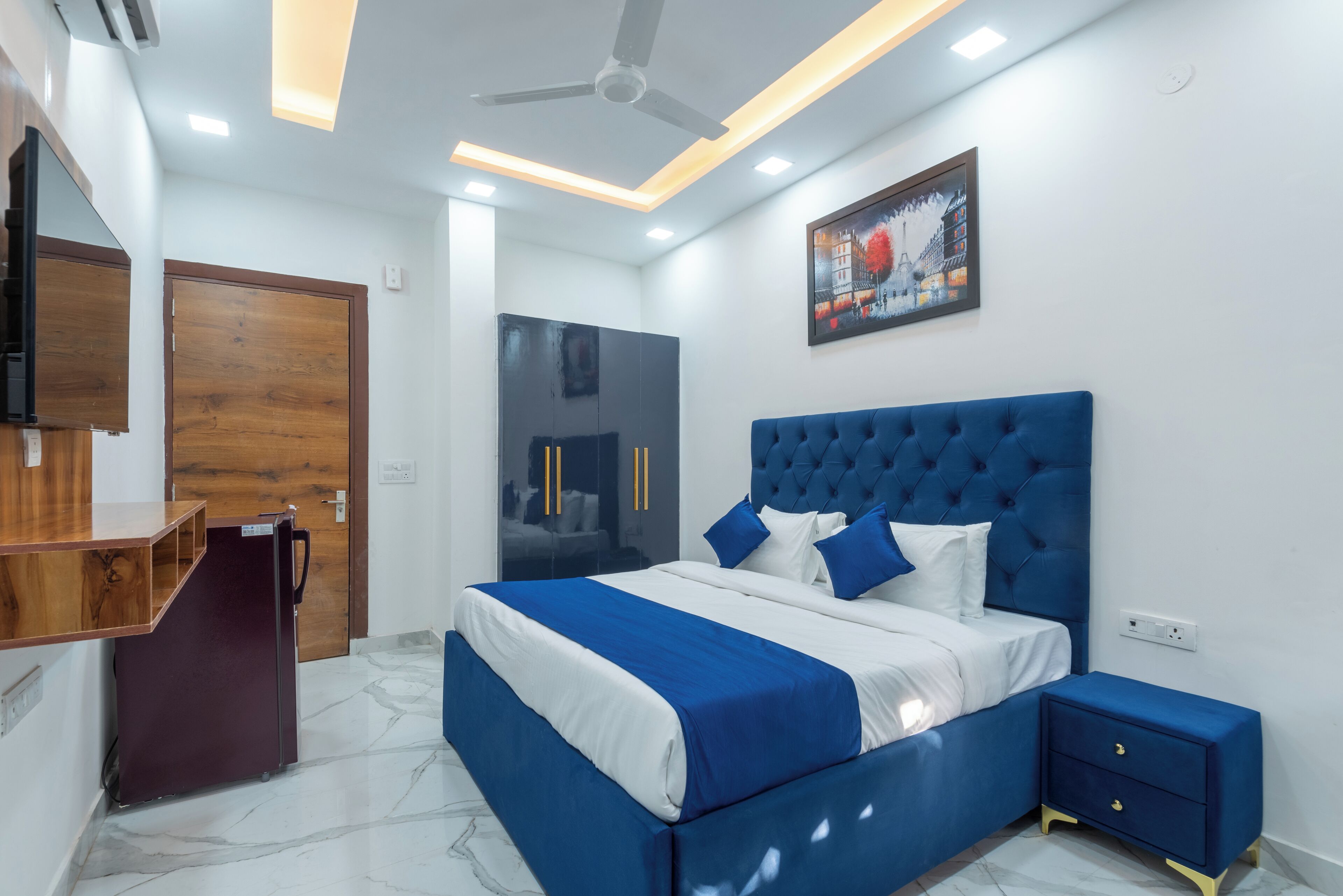 尊榮客房 | 書桌、筆電工作空間、遮光布/窗簾、熨斗/熨衣板