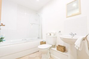 Shower, hair dryer