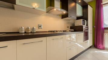 KĂŒhlschrank, Mikrowelle, Ofen, GeschirrspĂŒler