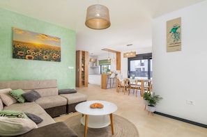 TV, table football - Villa Silvia - modern villa with private pool near Porec (Mihatovici)