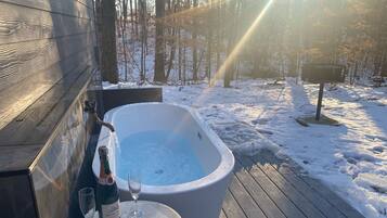 Premier Cabin | Terrace/patio