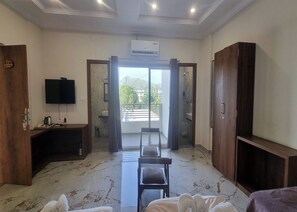 Family Studio Suite | Desk, blackout drapes, soundproofing, iron/ironing board - Hotel U Connect Near RTO Office, Udaipur (Udaipur)