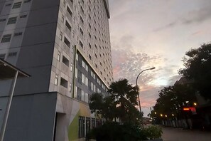 Façade de l’hébergement