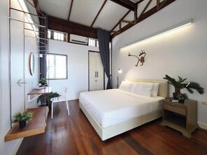 Huvila, 2 makuuhuonetta | 2 makuuhuonetta, tallelokero huoneessa, ilmainen Wi-Fi, vuodevaatteet