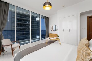 1 室のベッドルーム、セーフティボックス (室内)、アイロン / アイロン台、WiFi (無料)