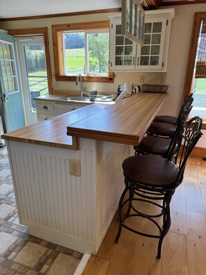 Fridge, microwave, oven, stovetop - Pindar's Pond - Private Pond ~ fenced in yard! (Oneonta)