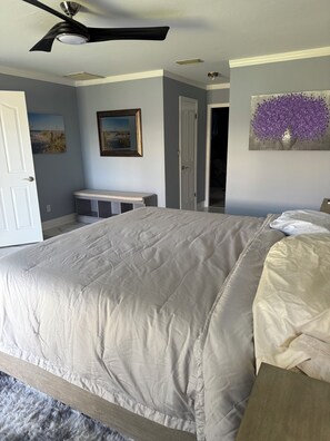 3 bedrooms, iron/ironing board, free WiFi, bed sheets