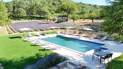 Le Mas de l'Esclat - Piscine - Luberon