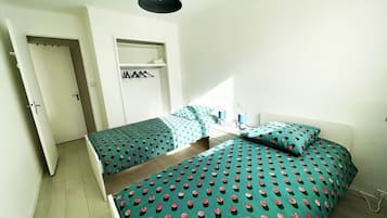 2 chambres, fer et planche Ă repasser, lit parapluie, Wi-Fi gratuit