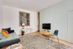 Apartment | Living area - Cosy Apartment - 1br/2p - Ternes/arc de Triomphe (Paris)