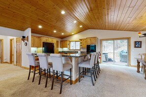 Interior - Spacious home with fireplace and two decks with hot tub & bbq grill (Tahoe Vista)