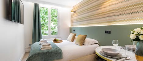Apartment | 1 bedroom, iron/ironing board, bed sheets