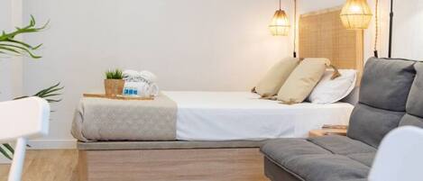 1 bedroom, iron/ironing board, free WiFi, bed sheets