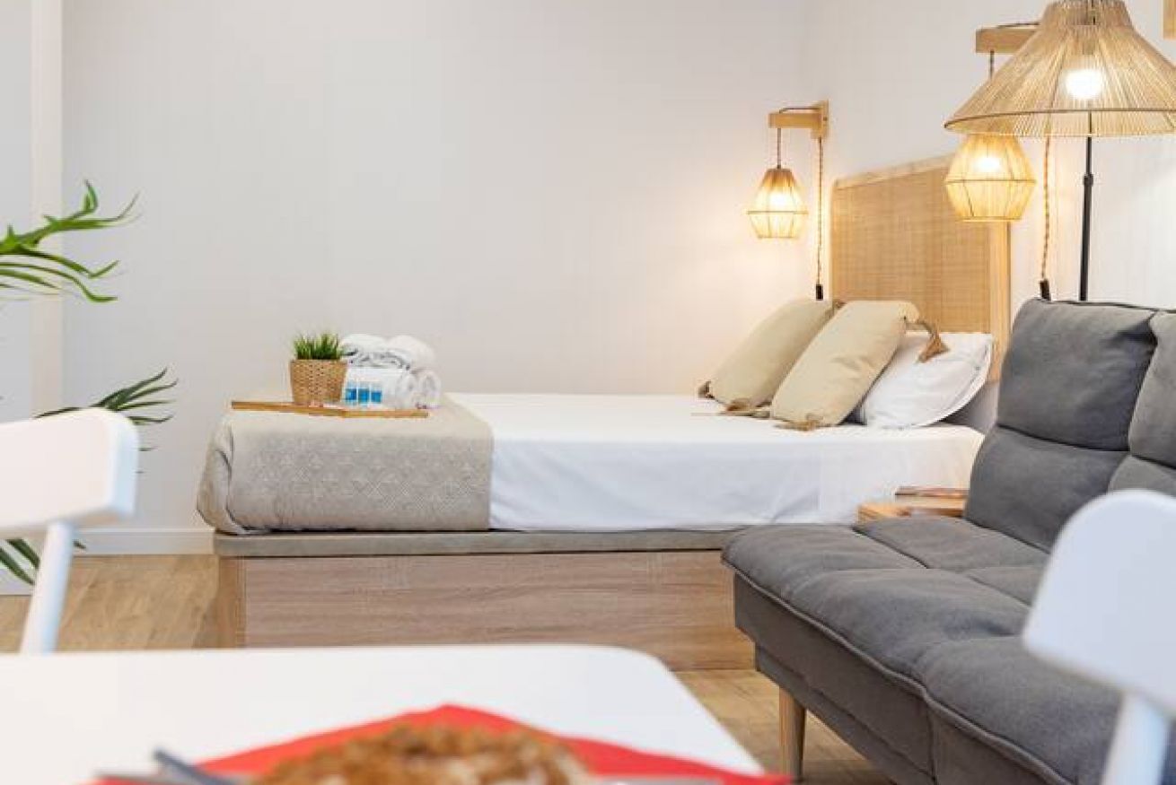 1 soveværelse, strygejern/strygebræt, gratis Wi-Fi, sengetøj