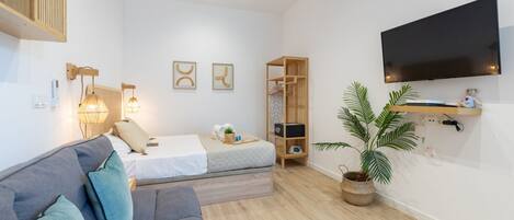 1 camera, ferro/asse da stiro, Wi-Fi gratuito, lenzuola