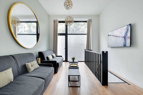 Welcoming Apartment -2br/8p- Bel-air