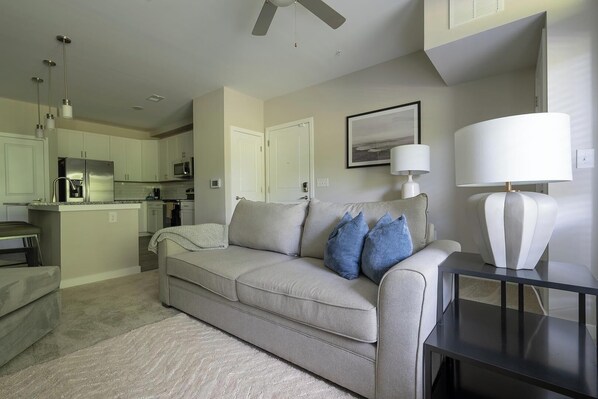 Smart TV - Landing | Incredible 1BD, Clubhouse, Yoga Studio (Charlotte)