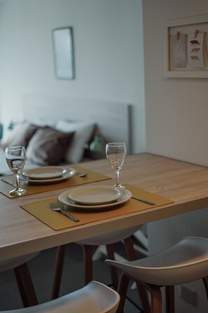 Studio, vue montagne (Buena Vista) | Salle Ă manger