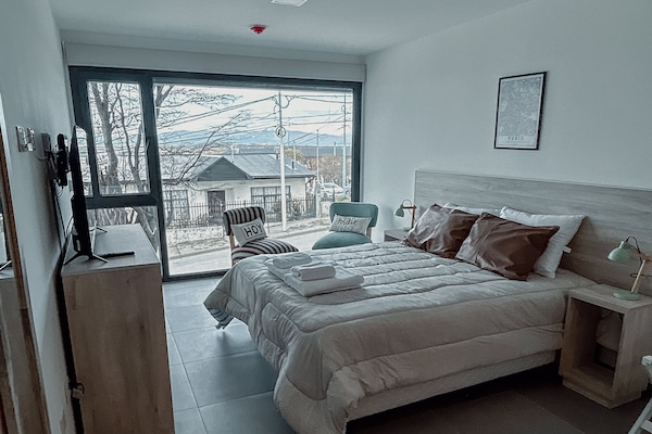 Studio, fjellutsikt (Buena Vista) | Sengetøy av topp kvalitet, dundyner og senger med overmadrass