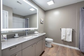 Luxury Apartment, Balcony, Harbor View | Bathroom - Escape at Harbor Point - ESC-1058 (Stamford)