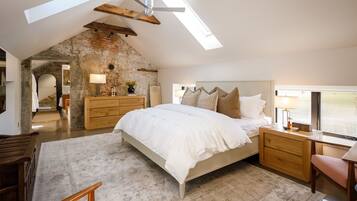 Luxury-Haus, 3 Schlafzimmer, Gartenblick | BettwÀsche aus Àgyptischer Baumwolle, hochwertige Bettwaren