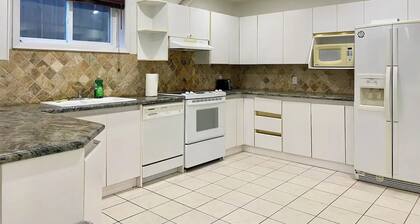 2 Bedroom Large & Open Concept Basement Apartment