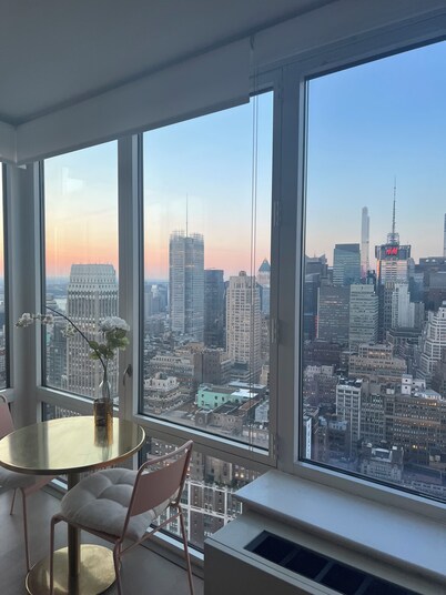 Chic 1-bedroom with WiFi, fitness room in marvelous New York