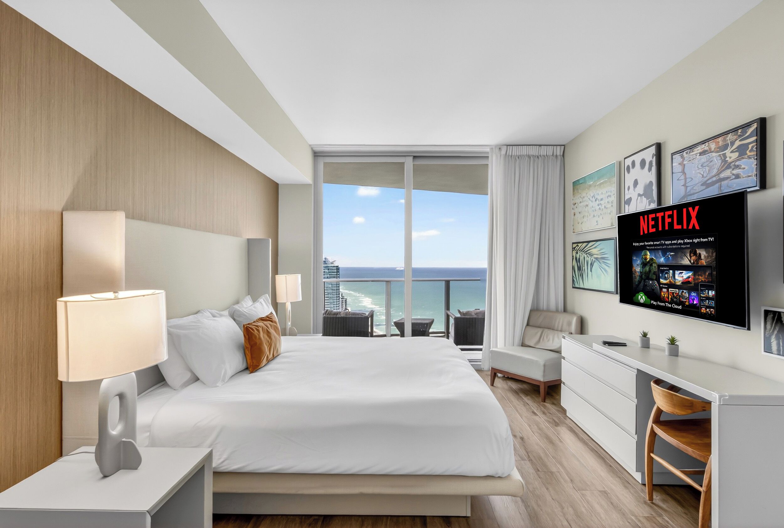 Bright & Stylish Stay At Splendid Resort - Prime Location And Stunning Views - Aventura, FL